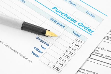 Purchase Order sample cube